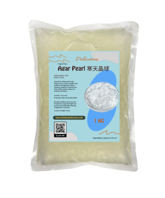 Original Flavor Konjac Crystal Ball 原味寒天晶球
1kg bag