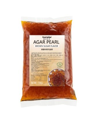 Brown Sugar Flavor Konjac Crystal Ball 黑糖味寒天晶球 1Kg