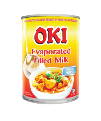 Oki Evaporated Filled Milk 390g