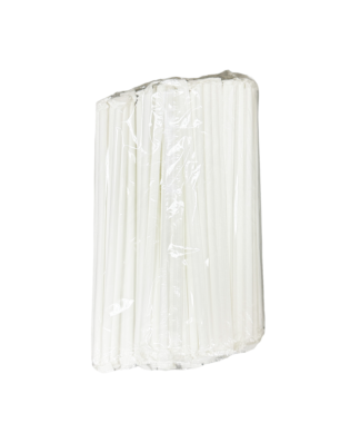 Bendable Plastic Straw (Paper individually Wrapped) X 100